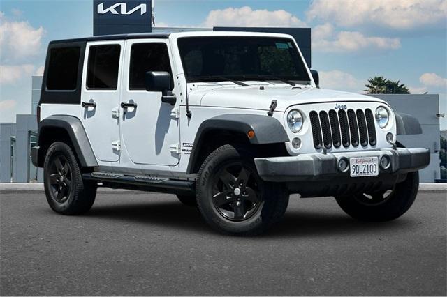 used 2017 Jeep Wrangler Unlimited car, priced at $22,213