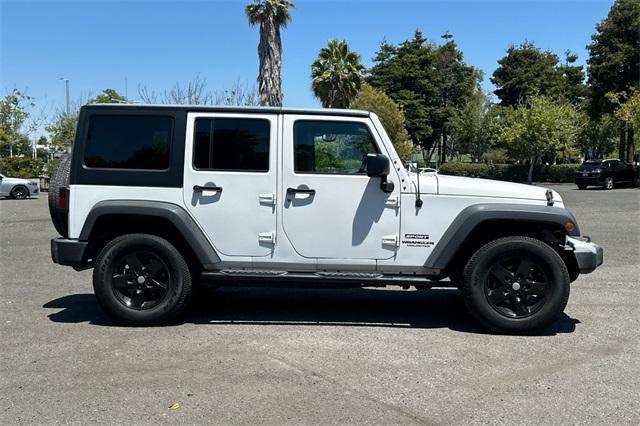 used 2017 Jeep Wrangler Unlimited car, priced at $22,213
