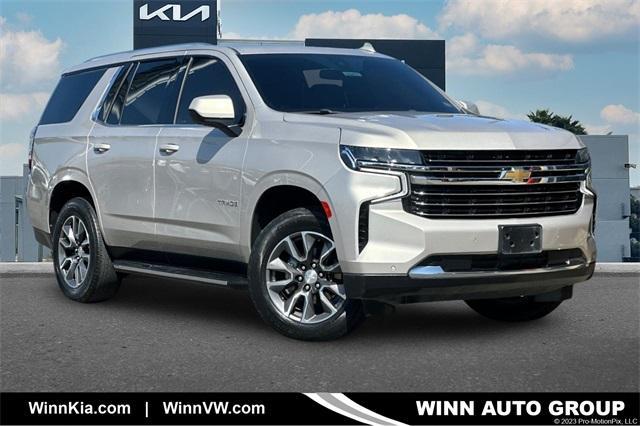 used 2022 Chevrolet Tahoe car, priced at $44,156