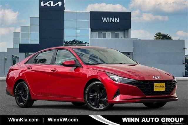 used 2021 Hyundai Elantra car, priced at $15,253