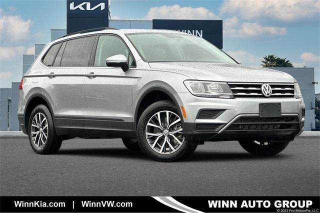 used 2021 Volkswagen Tiguan car, priced at $19,337