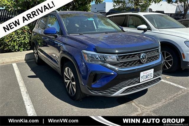 used 2022 Volkswagen Taos car, priced at $20,903
