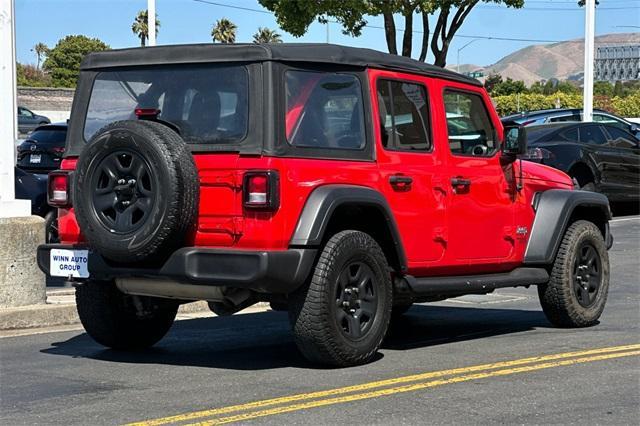 used 2018 Jeep Wrangler Unlimited car, priced at $19,794