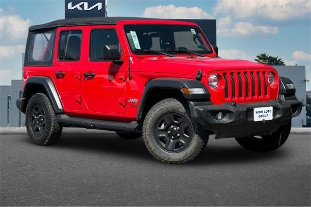 used 2018 Jeep Wrangler Unlimited car, priced at $19,794