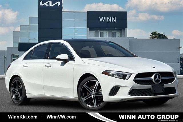 used 2019 Mercedes-Benz A-Class car, priced at $19,403