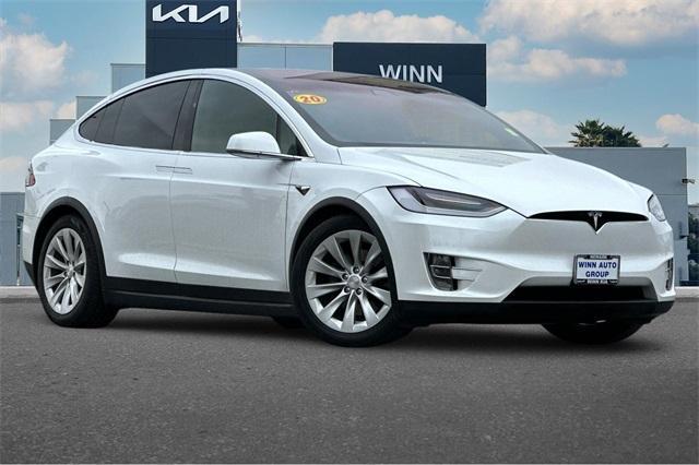 used 2020 Tesla Model X car, priced at $43,000