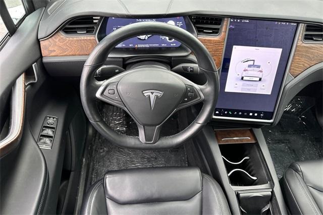 used 2020 Tesla Model X car, priced at $43,000