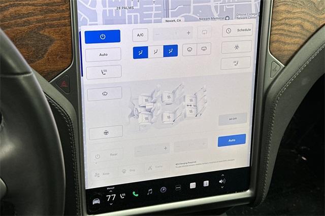 used 2020 Tesla Model X car, priced at $43,000