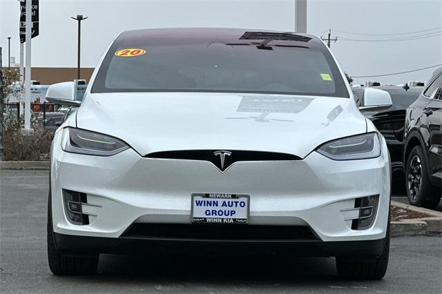 used 2020 Tesla Model X car, priced at $43,000