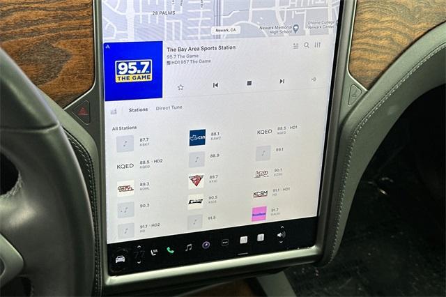 used 2020 Tesla Model X car, priced at $43,000