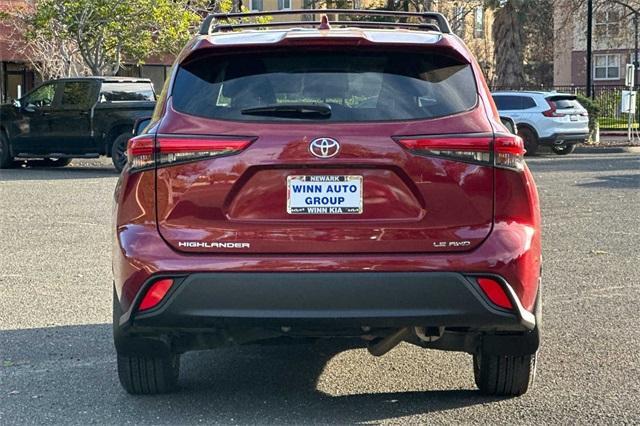 used 2020 Toyota Highlander car, priced at $26,455