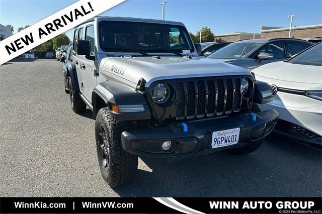 used 2023 Jeep Wrangler 4xe car, priced at $29,741