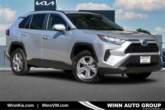 used 2022 Toyota RAV4 Hybrid car, priced at $28,870