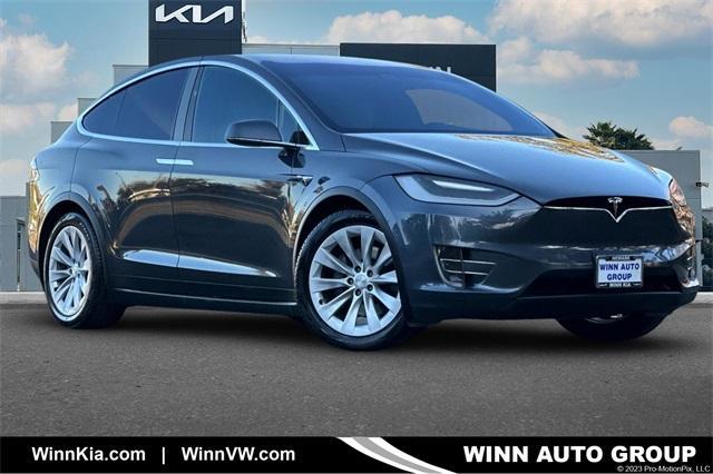 used 2016 Tesla Model X car, priced at $27,723