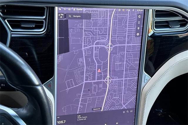 used 2016 Tesla Model X car, priced at $27,723