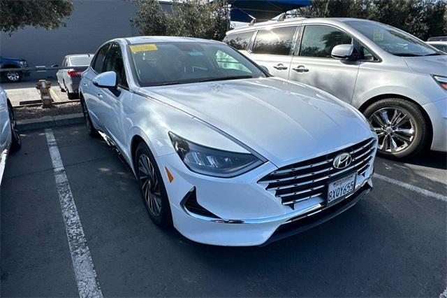 used 2021 Hyundai Sonata Hybrid car, priced at $18,410