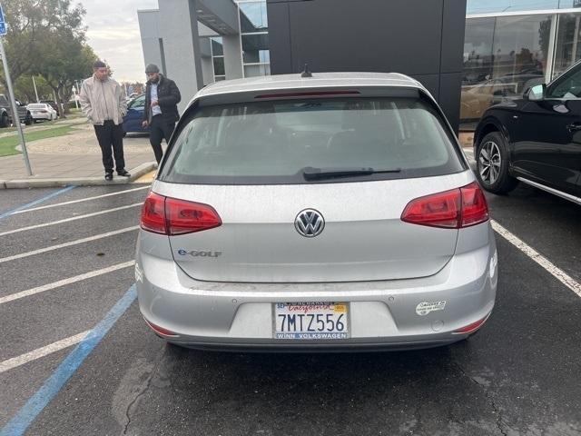 used 2015 Volkswagen e-Golf car, priced at $9,245