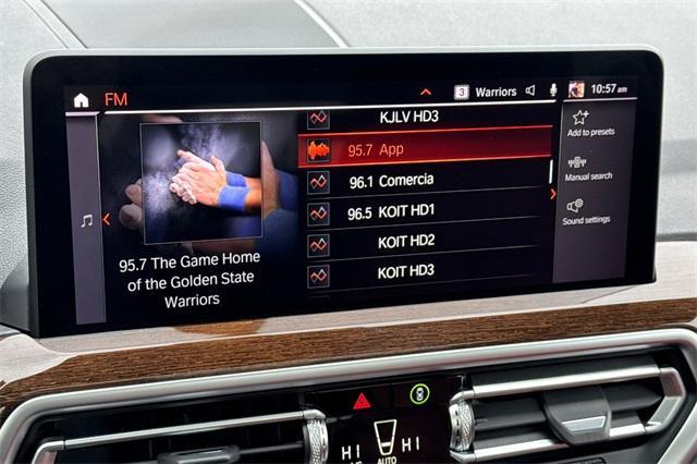 used 2022 BMW X3 car, priced at $31,907