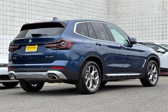 used 2022 BMW X3 car, priced at $31,907