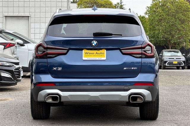 used 2022 BMW X3 car, priced at $31,907