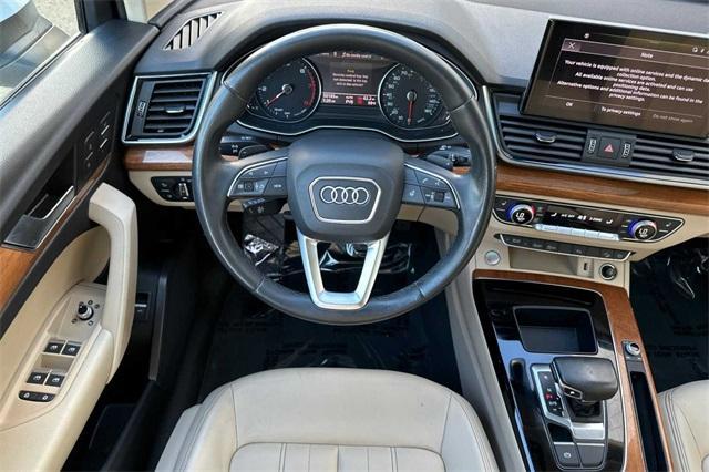 used 2021 Audi Q5 car, priced at $22,849