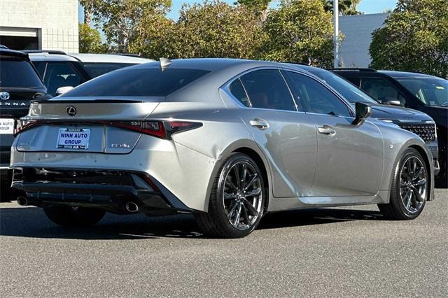 used 2021 Lexus IS 350 car, priced at $32,162