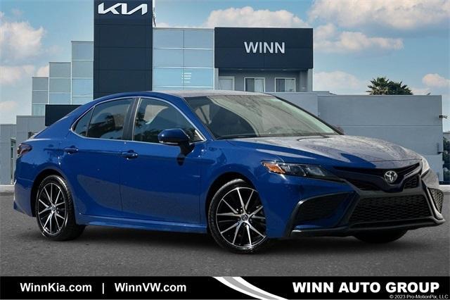 used 2023 Toyota Camry Hybrid car, priced at $24,395