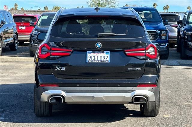 used 2022 BMW X3 car, priced at $24,615
