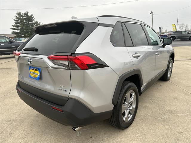 used 2022 Toyota RAV4 Hybrid car, priced at $34,990