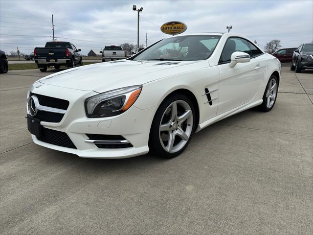 used 2016 Mercedes-Benz SL-Class car, priced at $55,000