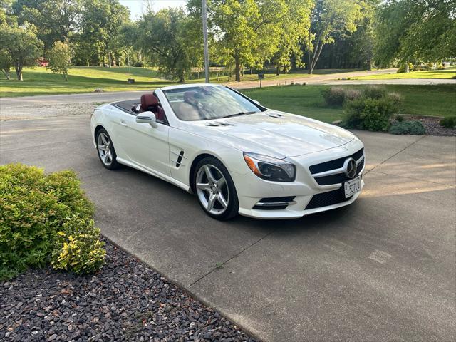 used 2016 Mercedes-Benz SL-Class car, priced at $55,000