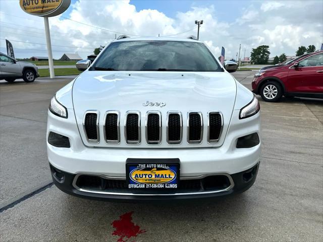 used 2017 Jeep Cherokee car, priced at $11,990