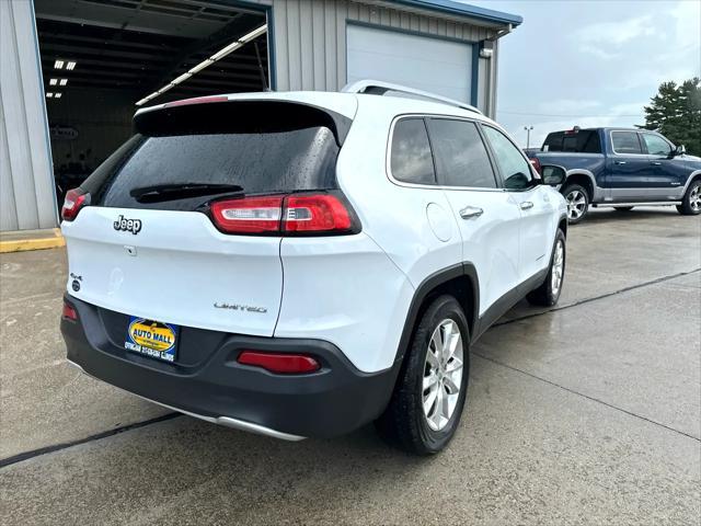 used 2017 Jeep Cherokee car, priced at $11,990