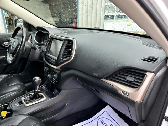 used 2017 Jeep Cherokee car, priced at $11,990