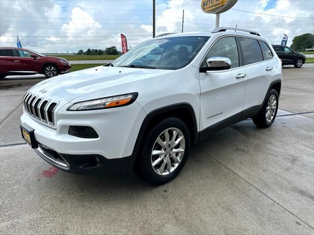 used 2017 Jeep Cherokee car, priced at $11,990