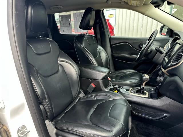 used 2017 Jeep Cherokee car, priced at $11,990
