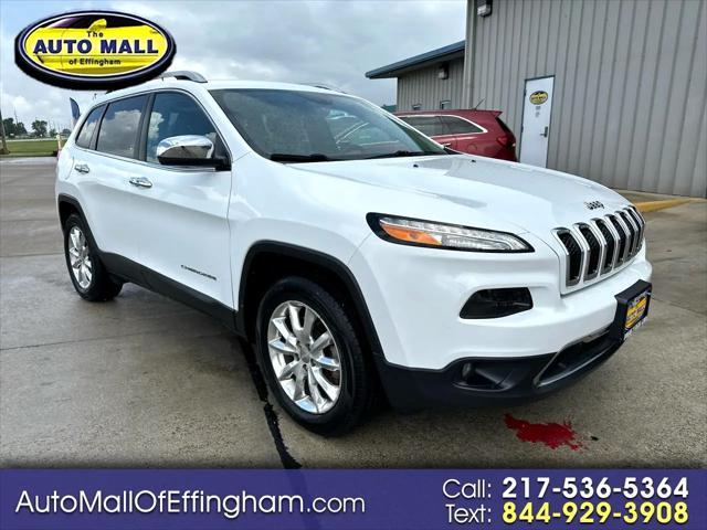 used 2017 Jeep Cherokee car, priced at $11,990
