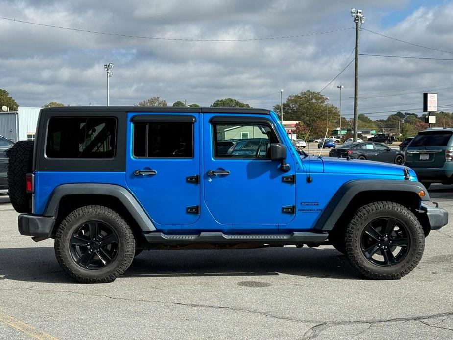 used 2016 Jeep Wrangler Unlimited car, priced at $18,949