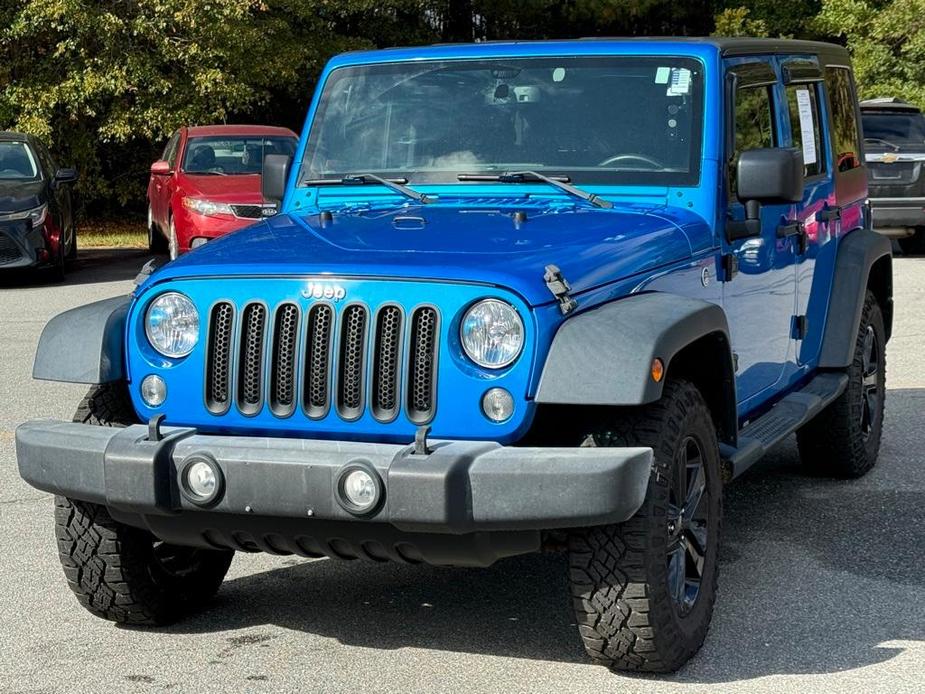 used 2016 Jeep Wrangler Unlimited car, priced at $18,949