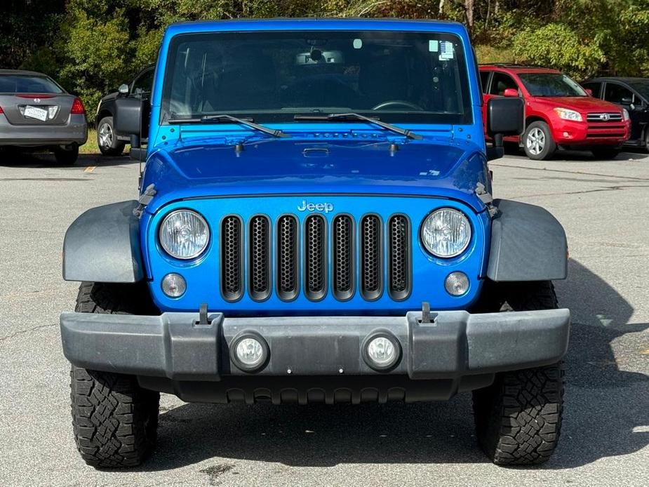 used 2016 Jeep Wrangler Unlimited car, priced at $18,949