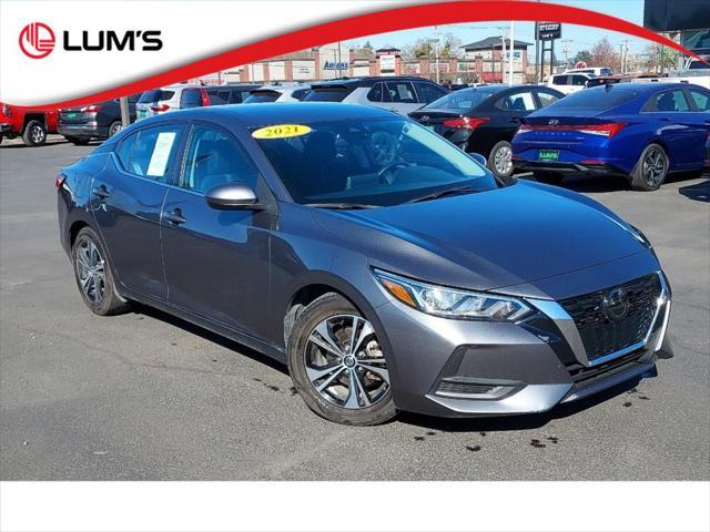 used 2021 Nissan Sentra car, priced at $18,893