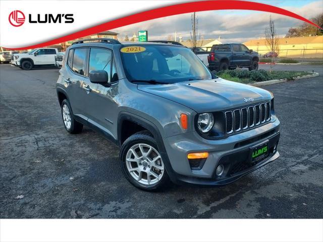 used 2021 Jeep Renegade car, priced at $17,627