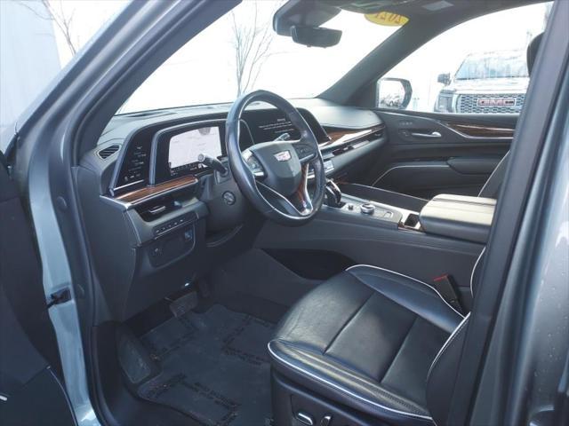 used 2021 Cadillac Escalade car, priced at $65,991