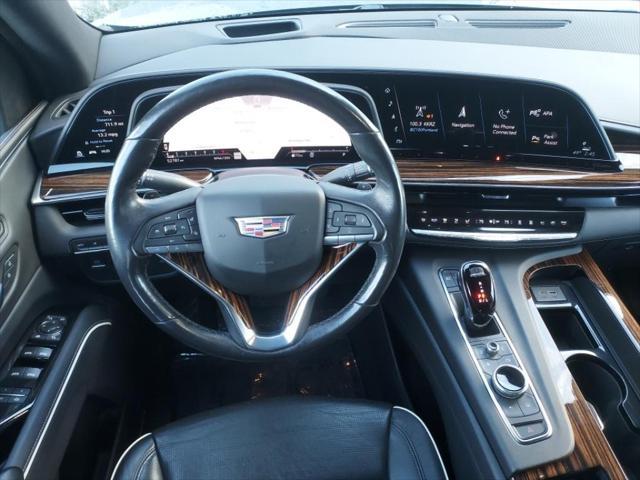 used 2021 Cadillac Escalade car, priced at $65,991