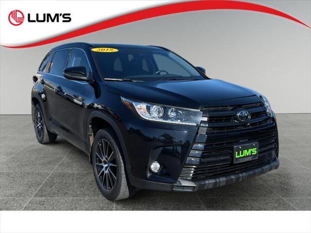used 2018 Toyota Highlander car, priced at $28,482