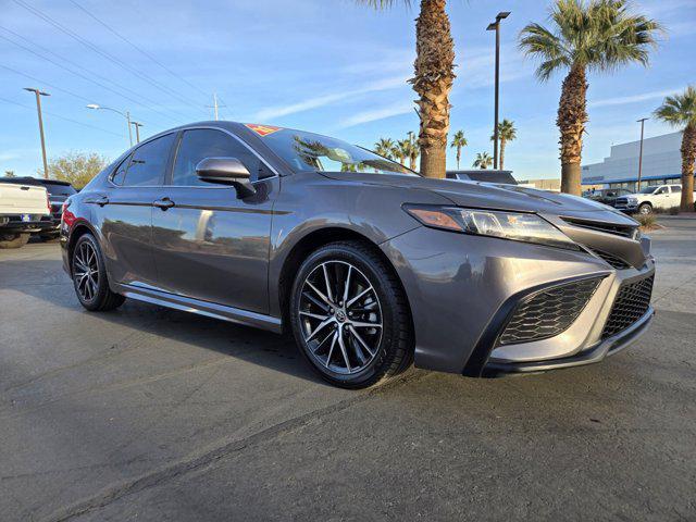 used 2021 Toyota Camry car, priced at $19,988