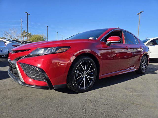 used 2022 Toyota Camry car, priced at $23,507