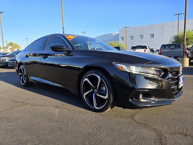 used 2021 Honda Accord car, priced at $26,591