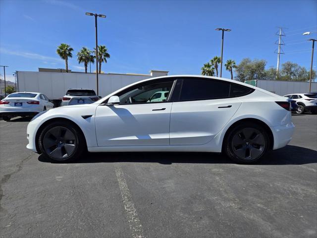 used 2023 Tesla Model 3 car, priced at $25,100