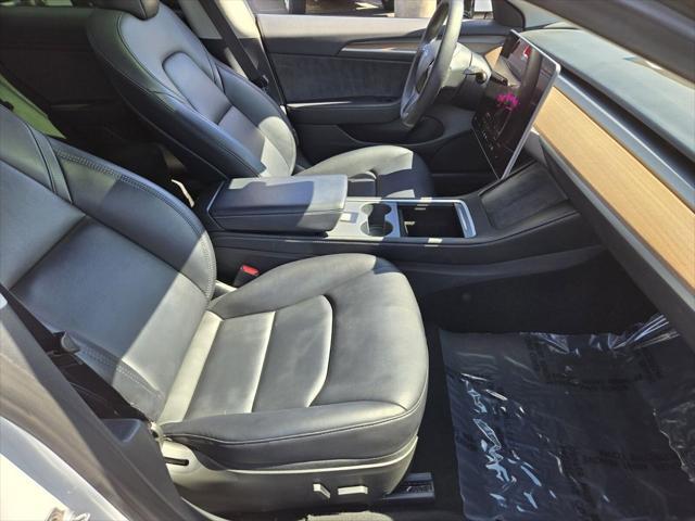 used 2023 Tesla Model 3 car, priced at $25,100
